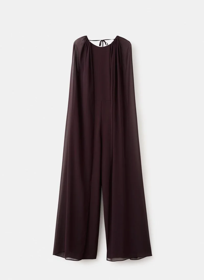 MANGO  Long sleeve jumpsuit with openings for Women | Best Price UAE